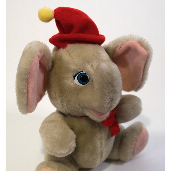 Vtg Knickerbocker Disney Dumbo Toy Plush Stuffed Animal Elephant Circus Movie - Picture 3 of 5
